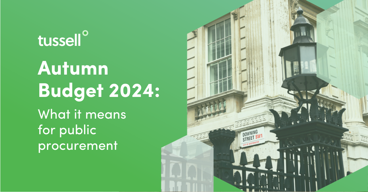 Autumn Budget 2024: what it means for public procurement