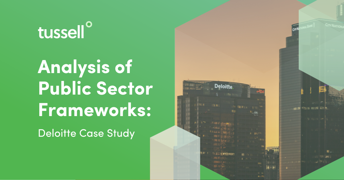 Analysis of public sector frameworks: Deloitte case study