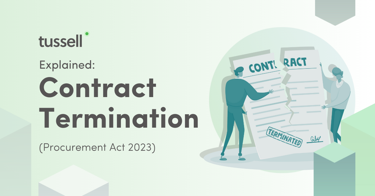 How to terminate a contract (Procurement Act 2023)