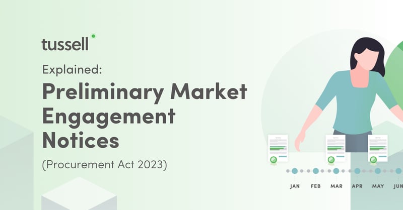 Tussell preliminary market engagement notices procurement act