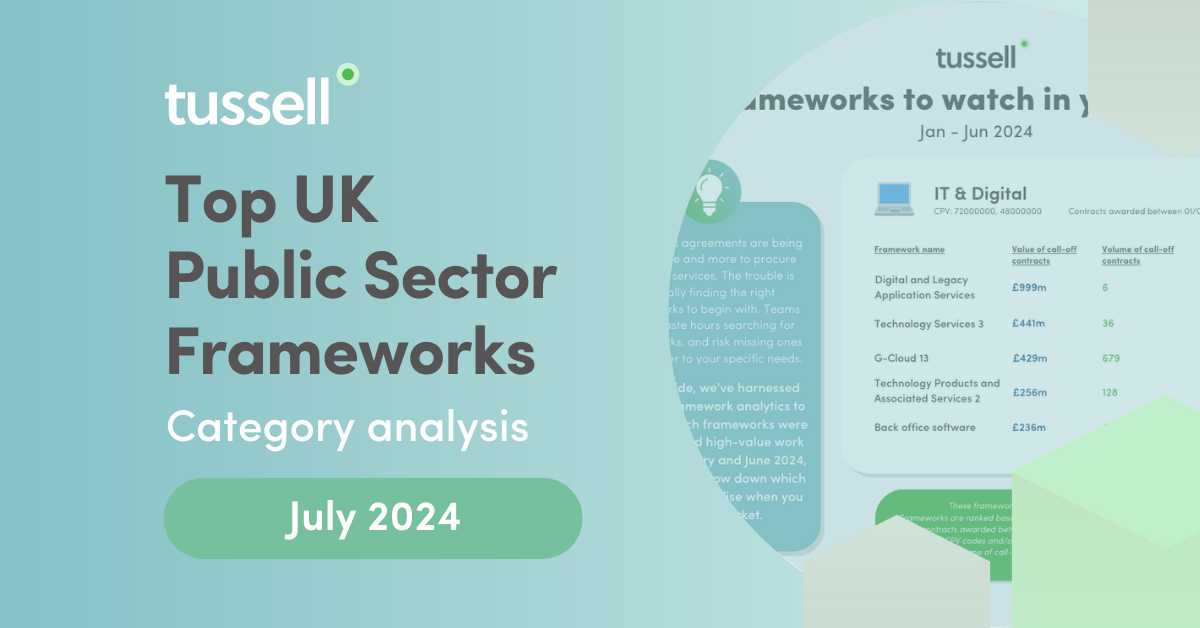 Top UK Public Sector Frameworks in your Category (July '24)